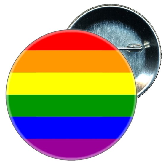 STOLZ - LGBT-FLAGGE PIN